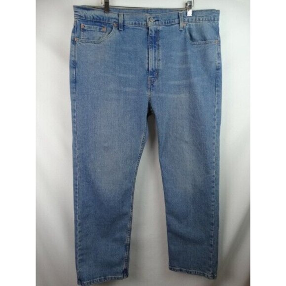 Levi's 505 Men's Jeans Size 42 x 30 Denim Jean Pants Straight Leg Pant